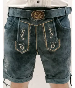 Ægte Lederhosen, blå