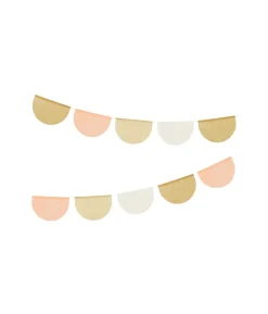 Guirlande beige mix, 3 m