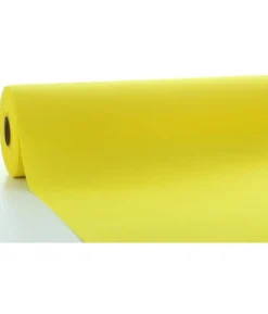 Gul Airlaid papirdug, 1,20 x 25 m.