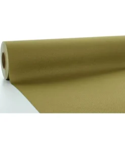 Guld Airlaid papirdug, 1,20 x 25 m