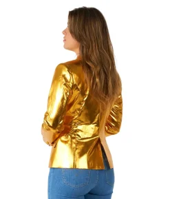 Guld blazer