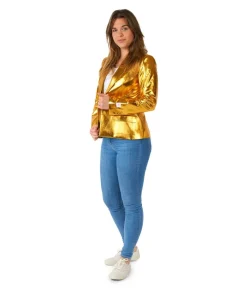Guld blazer