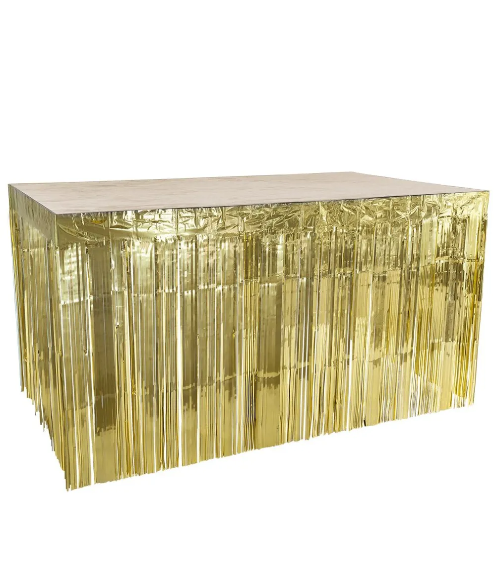 Guld bordskørt, 3 m