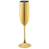 Guld Champagneglas