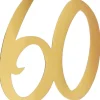 Guld deko tal, 60 år