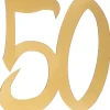 Guld deko tal, 50 år
