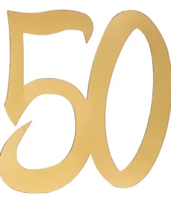 Guld deko tal, 50 år