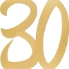Guld deko tal, 30 år