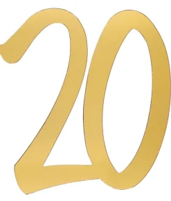 Guld deko tal, 20 år