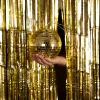Guld discokugle, 15 cm