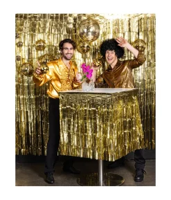 Guld discokugle, 15 cm