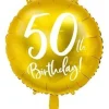 Guld folieballon 50 år