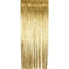 Guld folie dørgardin