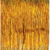 Guld folie gardin, 3 m