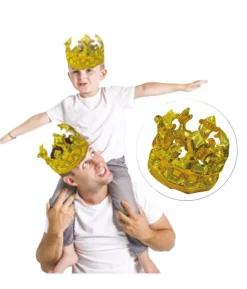Guld folie krone