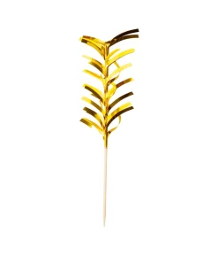 Guld frynse cocktailsticks, 20 stk