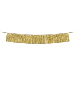 Guld frynse guirlande