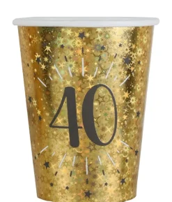 Guld glimmer papkrus, 40 år