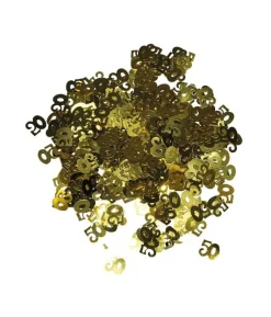 Guld konfetti 50