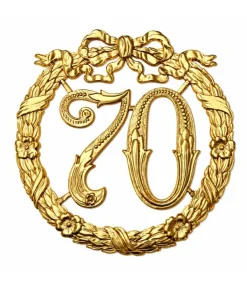 Guld krans, 70 år