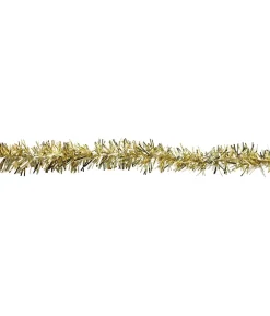 Guld lametta guirlande, 5 m