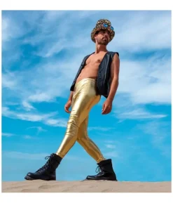 Guld leggings