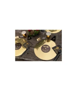 Guld LP dækkeservietter