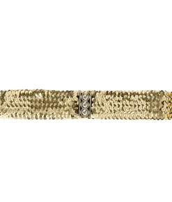 Guld pailletbælte