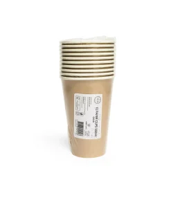 Guld papkrus, 350 ml 10 stk