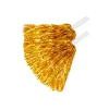 Guld pom poms, 2 stk