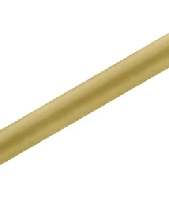 Guld satinrulle, 0,36 x 9 m