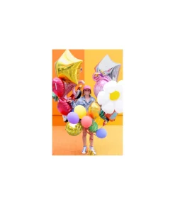 Guld stjerne folieballon, 70 cm