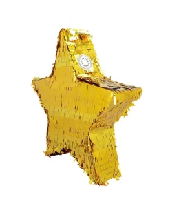 Guld stjerne pinata