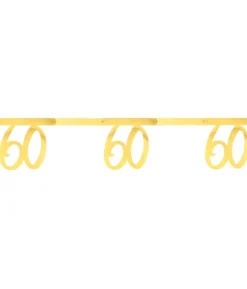 Guld tal banner, 60 år