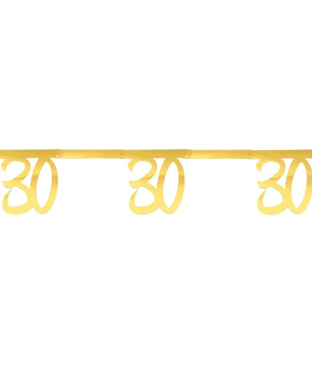 Guld tal banner, 30 år