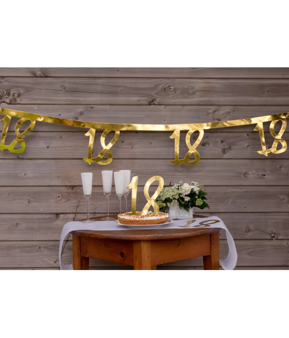 Guld tal banner, 18 år