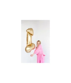 Guld tissemand folieballon