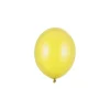 Gule balloner, 100 stk metallic 5"