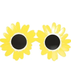 Gule blomster briller