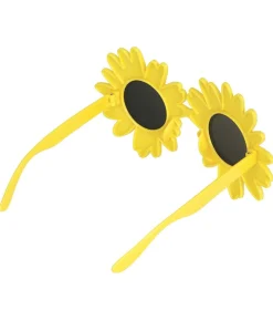 Gule blomster briller