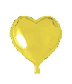 Gul folieballon, Hjerte