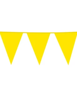 Gul vimpelguirlande, stor