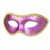 Halvmaske Gabriella lilla