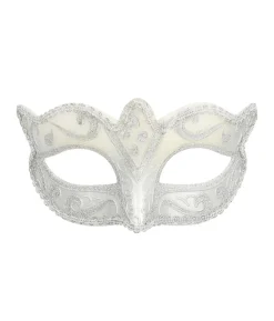 Halvmaske Venice Felina, sølv