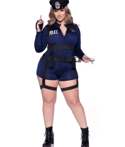 Handcuff Hottie kostume Plus