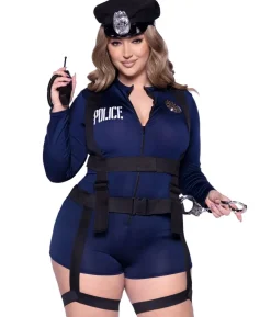 Handcuff Hottie kostume Plus
