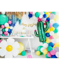 Happy Birthday banner guld