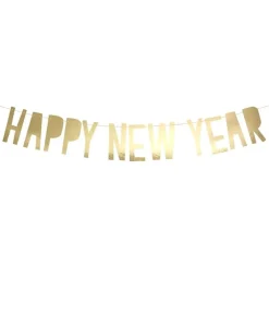 Happy New Year bogstav banner