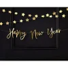 Happy New Year guirlande guld