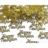 Happy New Year konfetti, guld